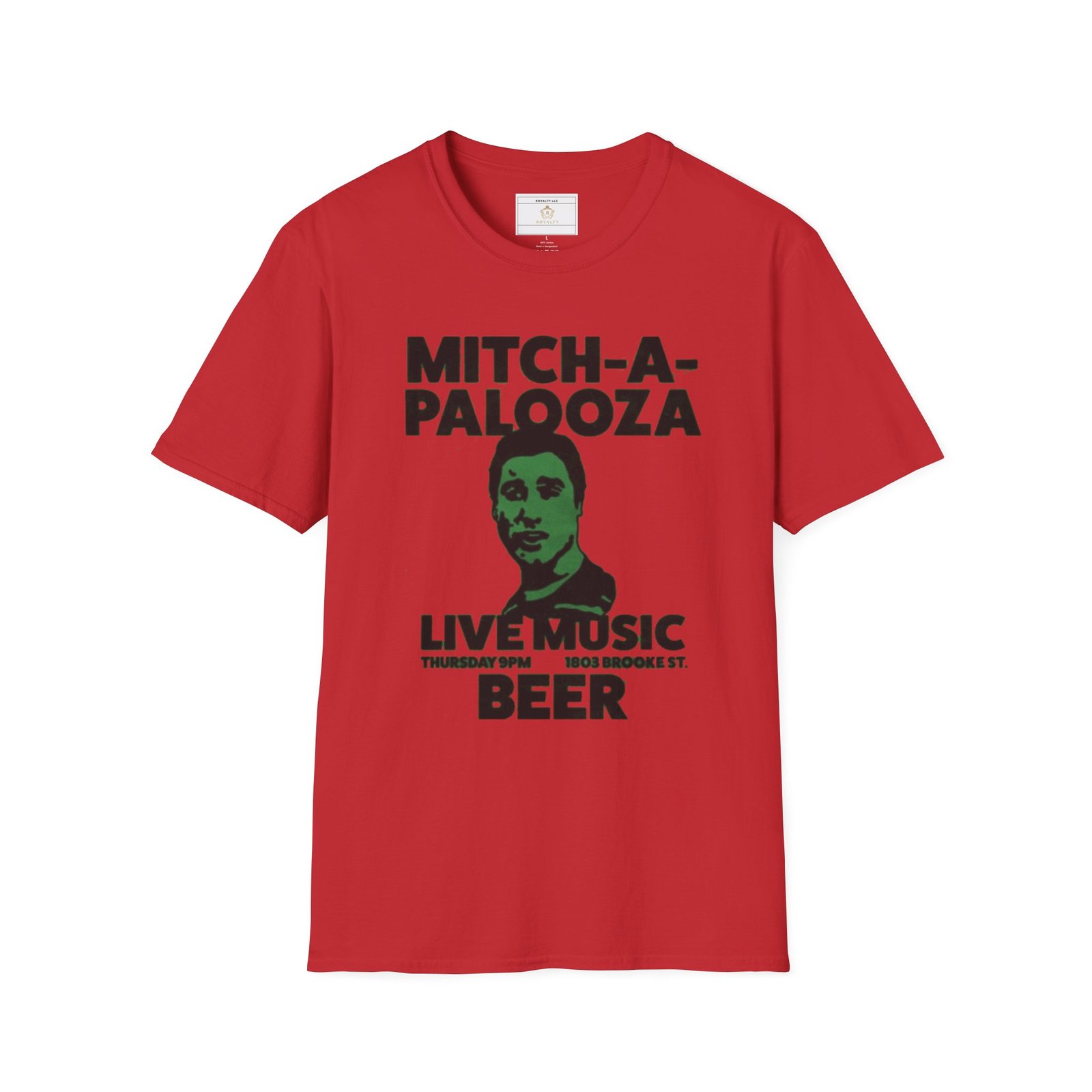 Mitch-a-Palooza Concert T-Shirt, Unisex Softstyle Tee for Music Lovers, Festival Apparel, Beer Enthusiasts, Event Merchandise, Unique Gift - Image 14