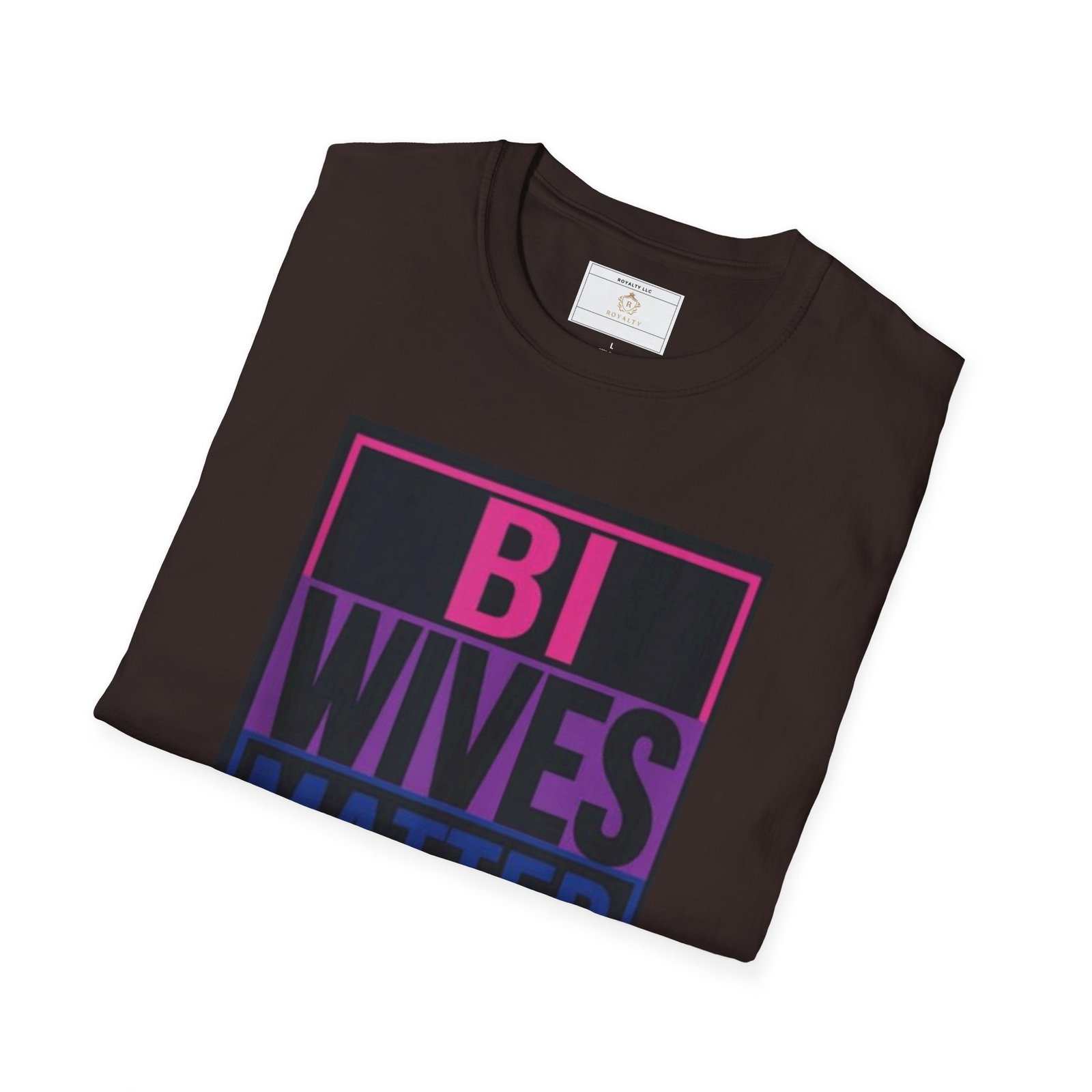 Bi Wives Matter T-Shirt, Unisex Pride Tee, LGBTQ+ Equality Shirt, Casual Graphic Top, Gift for Bi Wives - Image 9