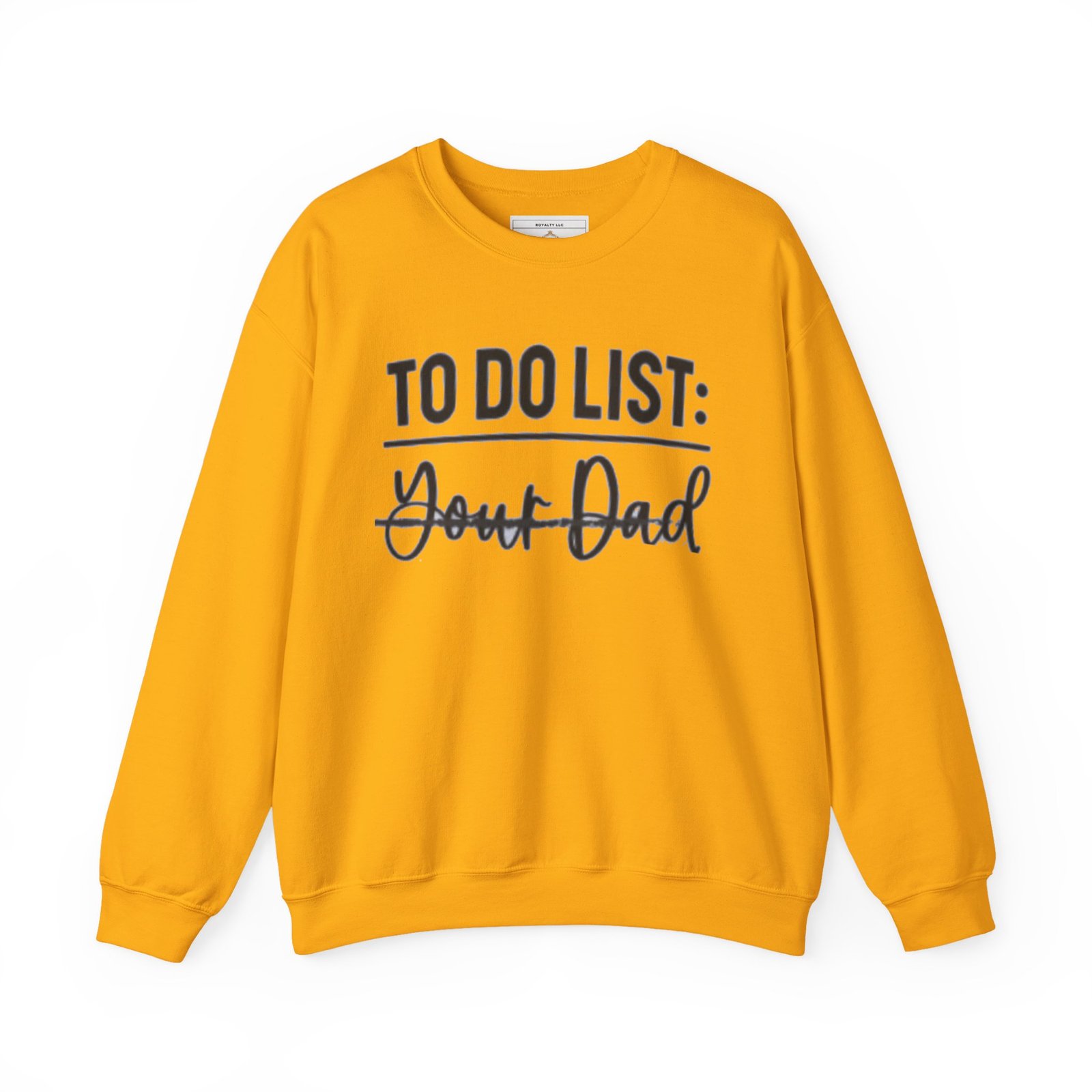 Funny Dad Sweatshirt, To Do List Sweatshirt, Gift for Dad, Unisex Crewneck, Casual Dad Apparel, Dad Joke Sweater - Image 11