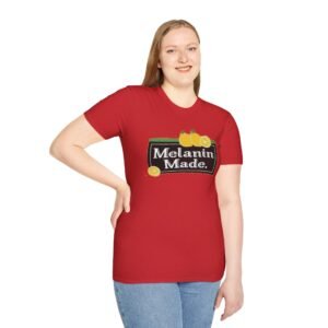 Melanin Made Unisex Softstyle T-Shirt | Celebrate Black Culture, Ethnic Pride Tee, Gift for Friends, Affirmation Shirt, Comfortable [...]