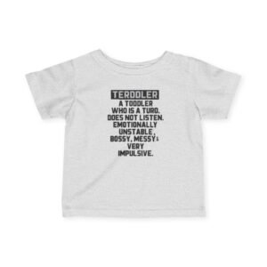 Infant Tee with Fun Toddler Humor | Cute Baby Shirt for Playtime and Gifts | Perfect for Birthdays, Showers, and Holidays
