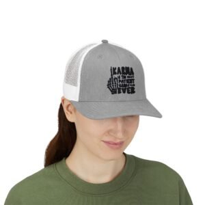 Stylish Snapback Trucker Cap with Unique Design, Casual Headwear for Outdoor Enthusiasts, Perfect for Summer, Festivals, and Everyday Wear