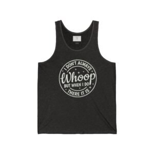 Whoop! Unisex Jersey Tank - Perfect for Celebrations, Summer Outings, Festivals, Party Wear, Casual Style