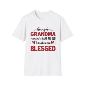 Grandma Blessed T-Shirt | Perfect Gift for Grandma, Family Gatherings, Mother's Day, Birthday Celebrations, Cozy Everyday Wear