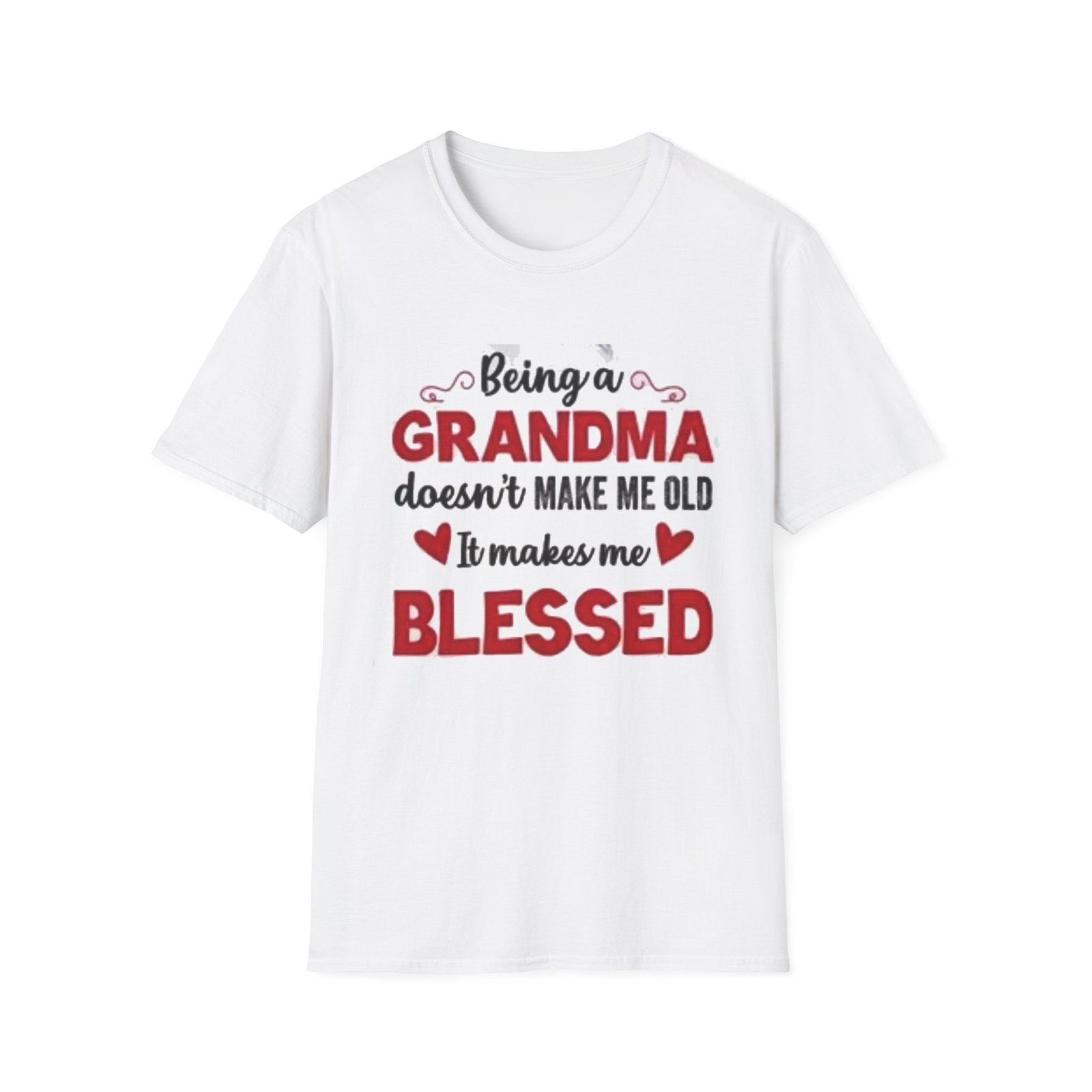 Grandma Blessed T-Shirt | Perfect Gift for Grandma, Family Gatherings, Mother's Day, Birthday Celebrations, Cozy Everyday Wear