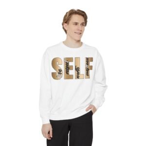 Self-Love Sweatshirt, Cozy Garment-Dyed Unisex Crewneck, Inspirational Fashion, Perfect for Self-Care Days, Affirmation Gifts, [...]