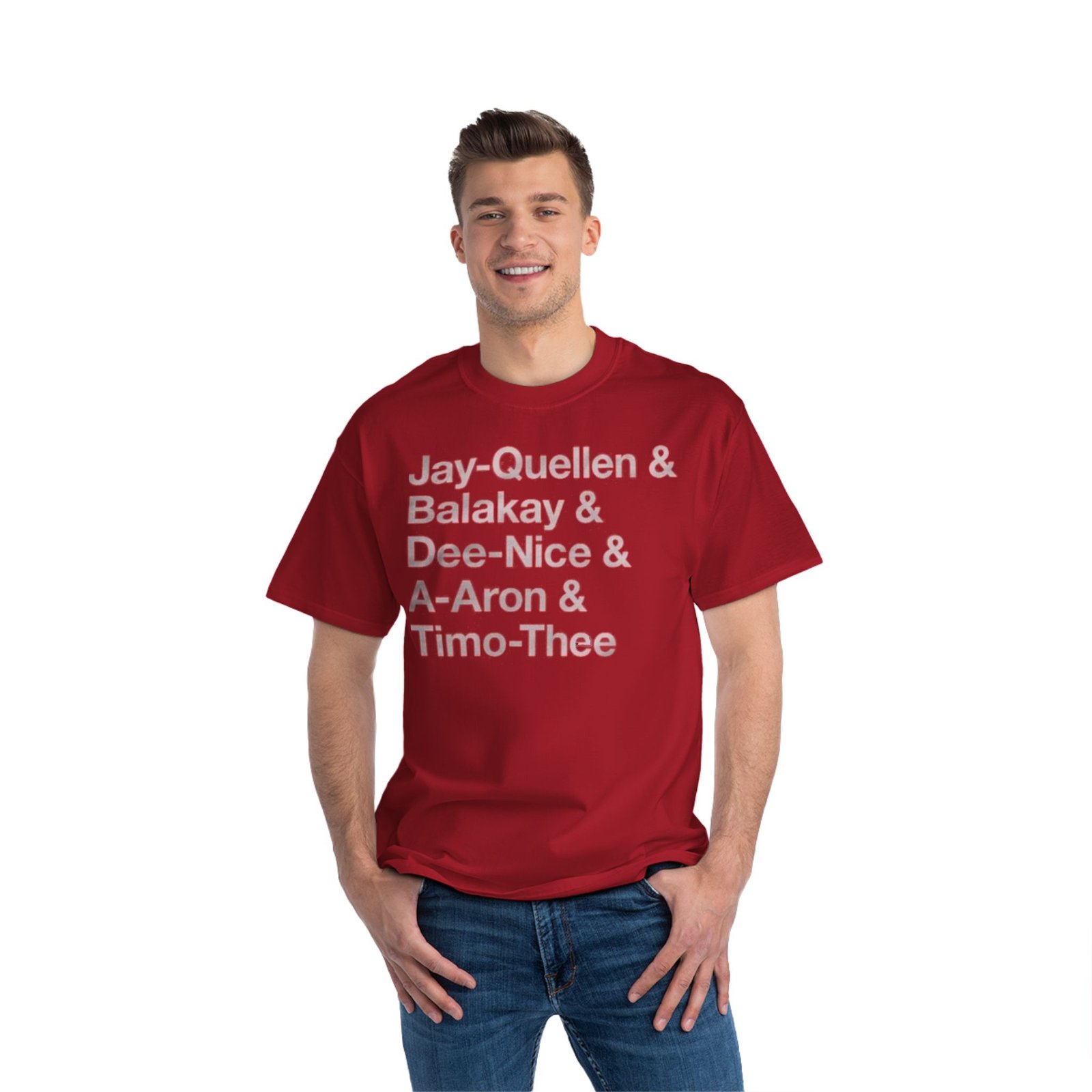 Personalized Group Name Short-Sleeve T-Shirt | Custom Name Tee, Family Reunion Gift, Matching Outfits, Unique Apparel, Team Wear - Image 11