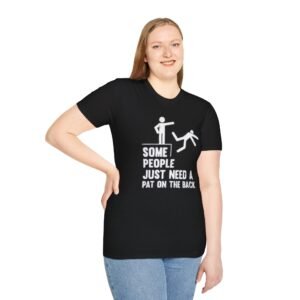 Humorous Unisex T-Shirt for Gifting, Quirky Graphic Tee for Friends, Casual Wear for Birthdays or Laughs, Fun Gift Idea