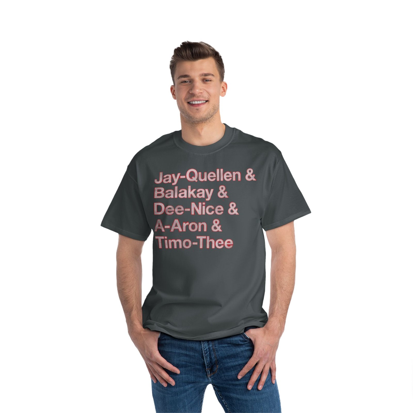 Personalized Group Name Short-Sleeve T-Shirt | Custom Name Tee, Family Reunion Gift, Matching Outfits, Unique Apparel, Team Wear - Image 7