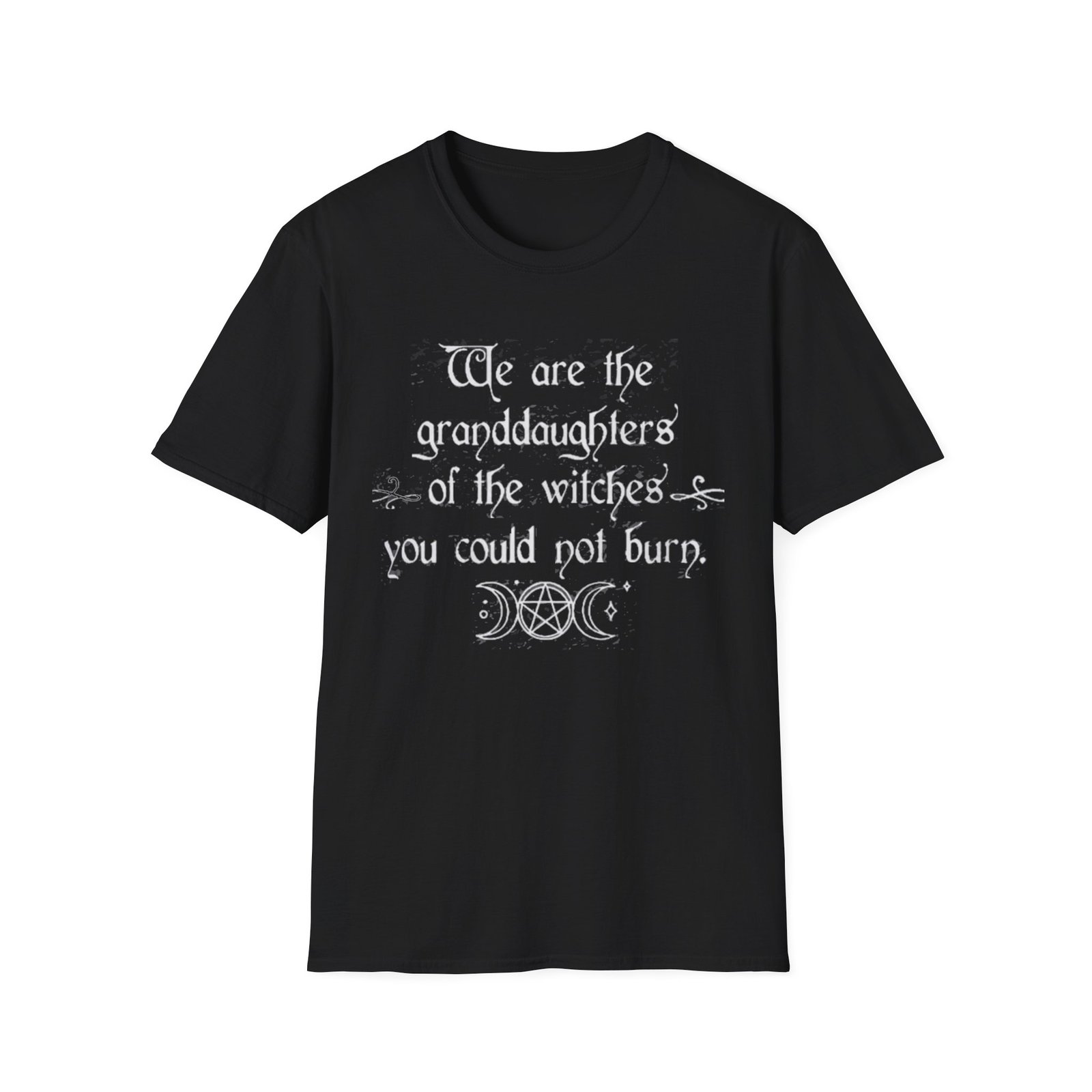 Witchy Quote T-Shirt, Softstyle Tee for Witches, Gift for Sisters, Occult Fashion, Halloween Apparel, Grunge Style Shirt - Image 2