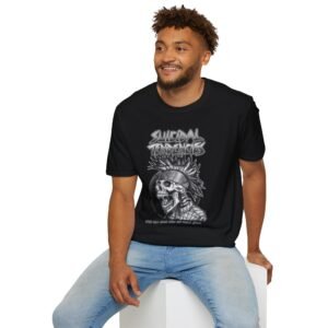 Skull Graphic Unisex T-Shirt | Edgy Fashion Tee for Music Lovers, Festival Wear, Gifts for Him/Her, Alternative Style