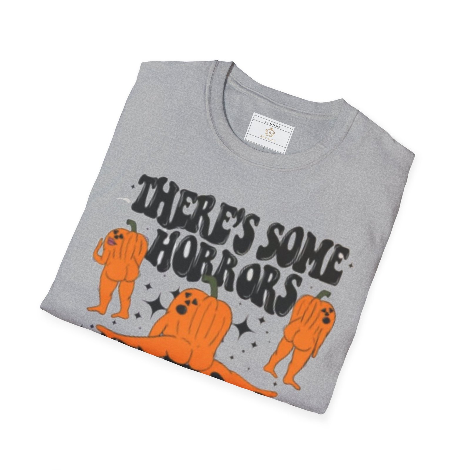 Horror-Themed Unisex Softstyle T-Shirt, Funny Halloween Tee, Casual Wear, Gift for Horror Lovers, Spooky House Shirt, Party Outfit - Image 13