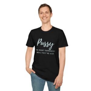 Funny Quote T-Shirt, Unisex Softstyle Tee, Gift for Cat Lovers, Trendy Humor Apparel, Unique Birthday Present, Casual Wear