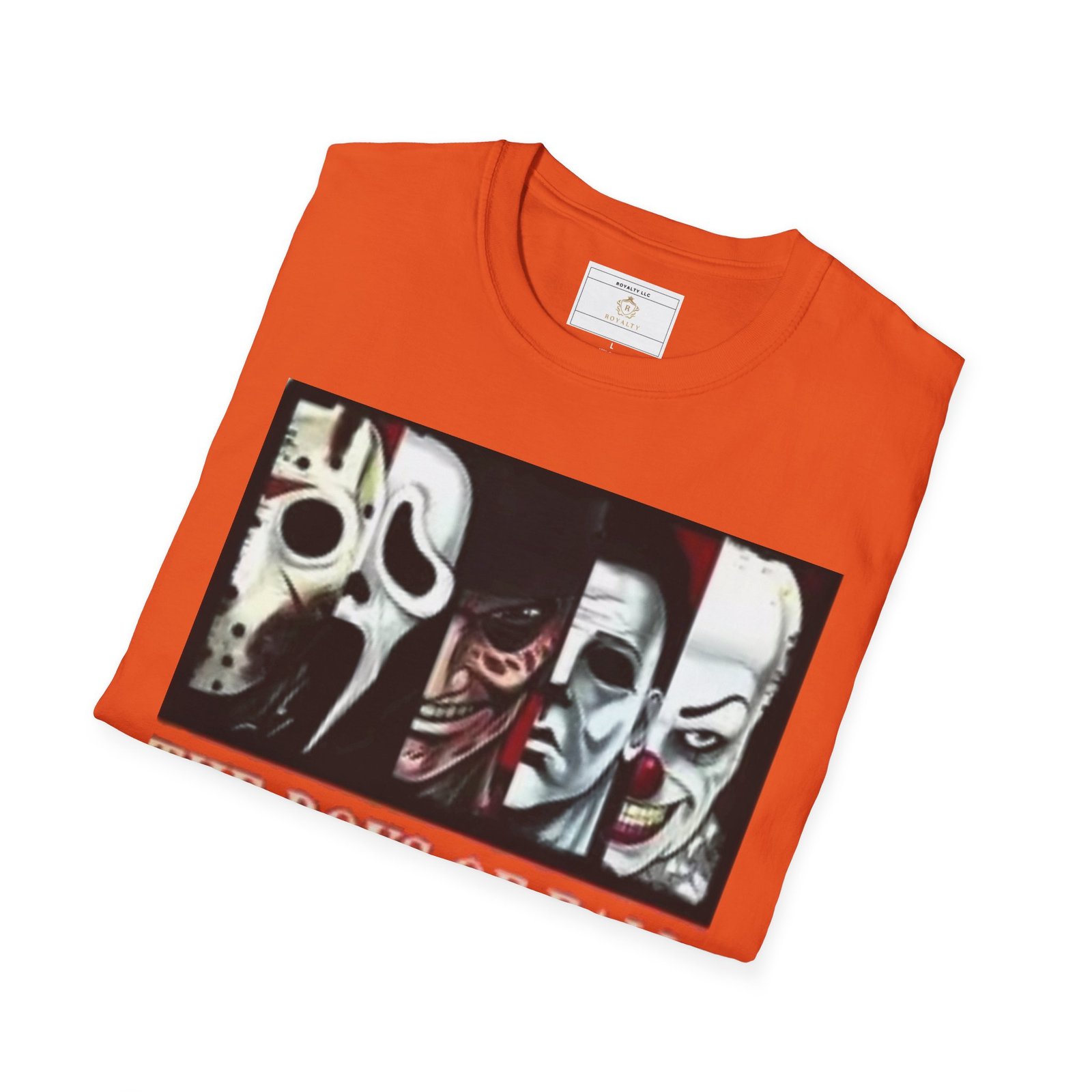 Boys of Fall Halloween T-Shirt, Unisex Softstyle Tee, Spooky Season Shirt, Fall Fashion, Horror Movie Merch - Image 5