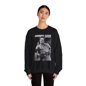 Johnny Cash Crewneck Sweatshirt, Rock Music Apparel, Unisex Graphic Sweatshirt, Music Lover Gift, Vintage Style Sweater, 90s Aesthetic [...]