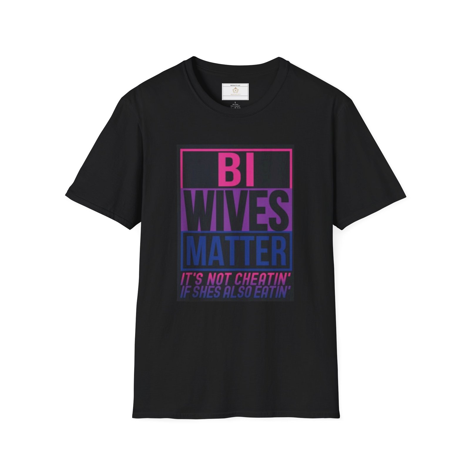 Bi Wives Matter T-Shirt, Unisex Pride Tee, LGBTQ+ Equality Shirt, Casual Graphic Top, Gift for Bi Wives - Image 2