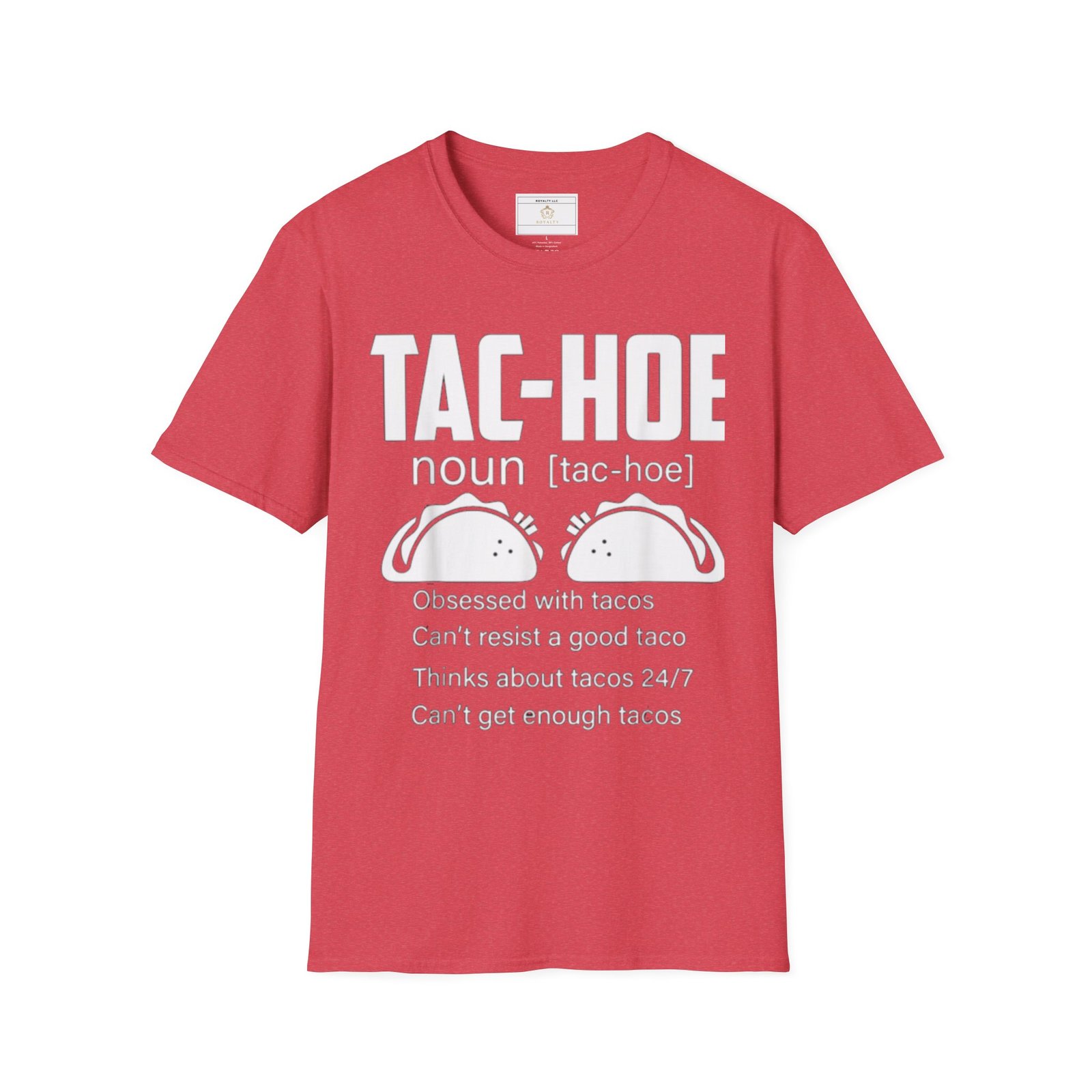 Taco Lover T-Shirt, Fun Foodie Gift, Taco Obsession Tee, Cute Taco Shirt for Festivals, Foodie Party Wear, Summer BBQ Outfit - Image 10