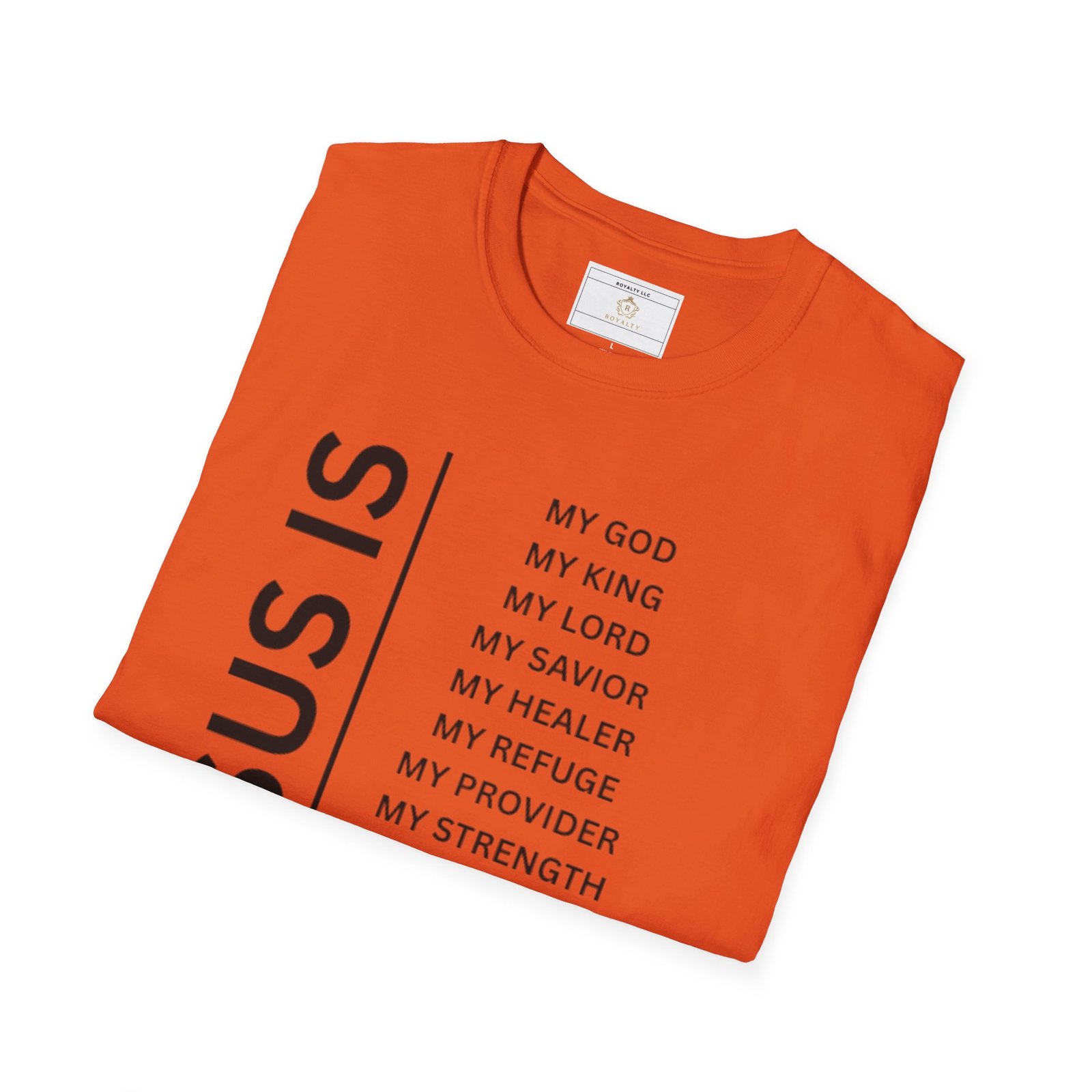 Inspirational Faith T-Shirt - JESUS IS Design for Daily Comfort, Casual Wear, Gifts for Christians, Bible Study, Church Events - Image 9