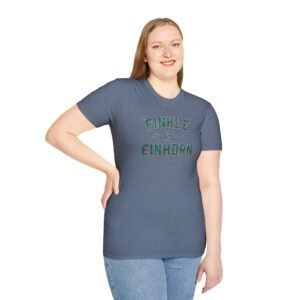 Finkle is Einhorn Unisex Softstyle T-Shirt, Funny Graphic Tee, Casual Outfit, Gift for Friends, Unique Vintage Style