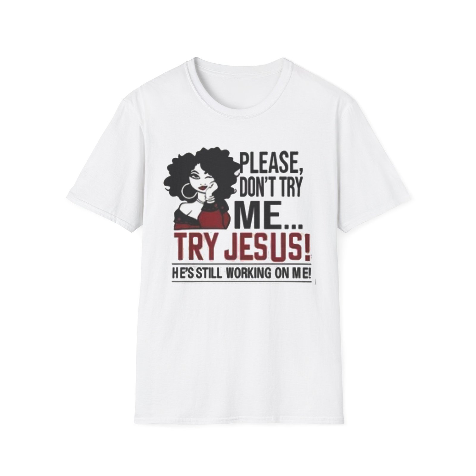 Funny Christian T-Shirt with Quote, Religious Gift, Inspirational Apparel, Unisex Tee, Gift for Believers - Image 2