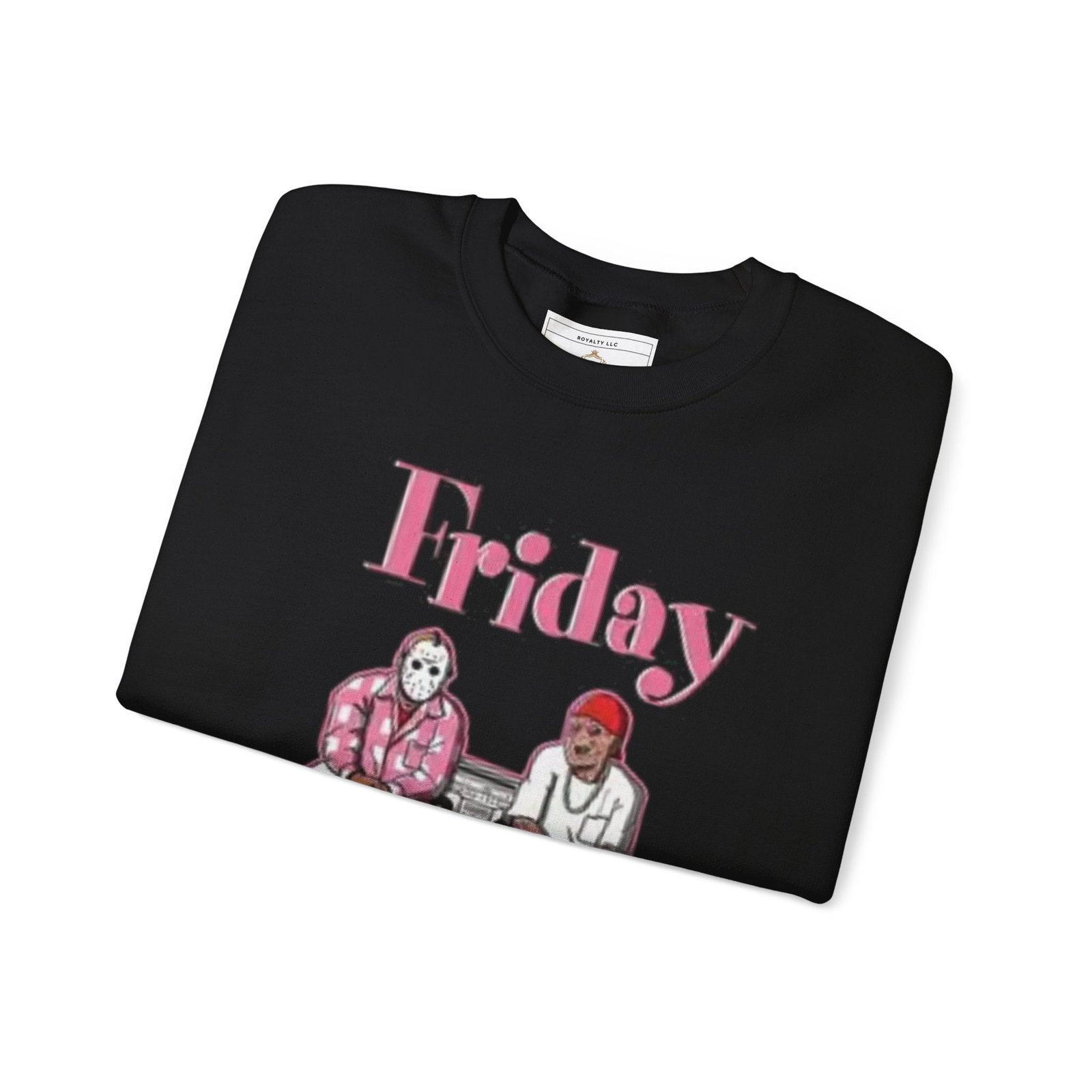 Friday Vibes Unisex Crewneck Sweatshirt, Cozy Casual Wear, Gift for Friends, Weekend Style, Trendy Sweatshirt - Image 4