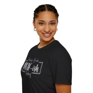 Feeling Kinda IDGAF-ish Unisex Softstyle T-Shirt, Relaxed Fit Tee, Casual Wear, Everyday Humor, Gift for Friends, Self-Care Apparel