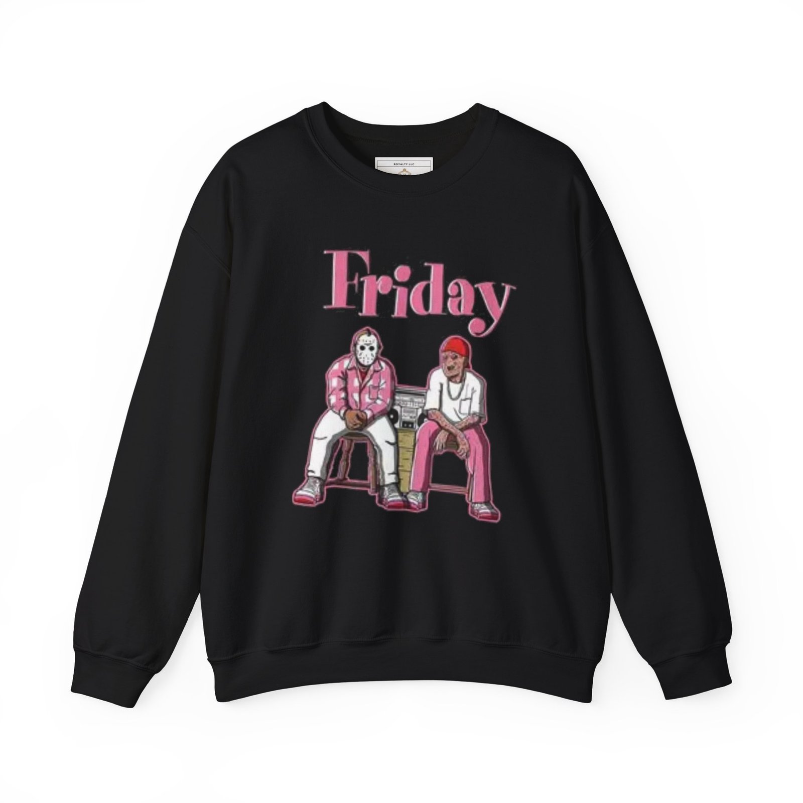 Friday Vibes Unisex Crewneck Sweatshirt, Cozy Casual Wear, Gift for Friends, Weekend Style, Trendy Sweatshirt - Image 2
