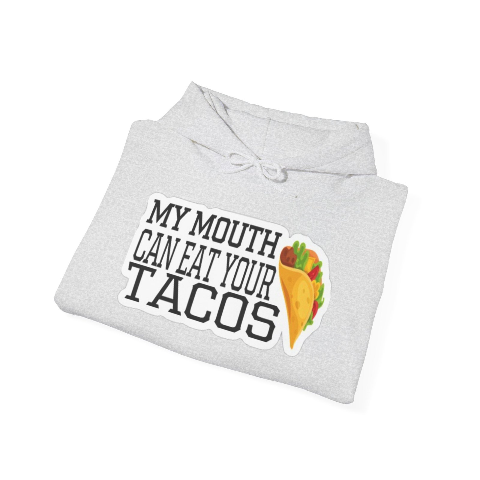Funny Taco Hoodie - Unisex Heavy Blend™ Hooded Sweatshirt, Taco Lover Gift, Foodie Apparel, Casual Wear, Comfy Sweatshirt - Image 8