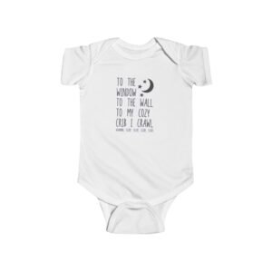 Cozy Infant Bodysuit with Fun Moon Design, Baby Shower Gift, Cute Baby Clothes, Newborn Outfit, Cozy Crib Crawl