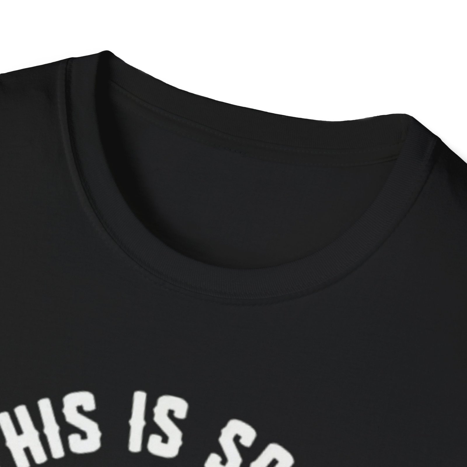 Funny Ghost T-Shirt, Unisex Softstyle Tee, Halloween Humor Shirt, Casual Wear, Gift for Friends, Spooky Season Outfit - Image 4