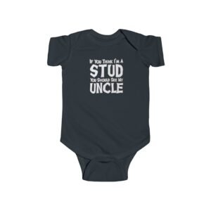 Funny Uncle Bodysuit for Infants, Baby Shower Gift, Cute Baby Outfit, Infant Apparel, Newborn Gift, Baby Clothes, Humor