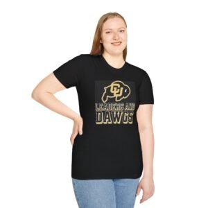 Unisex Softstyle T-Shirt: Leaders and Dawgs, Casual Wear, Sports Apparel, Gift for Fans, Team Spirit Clothing