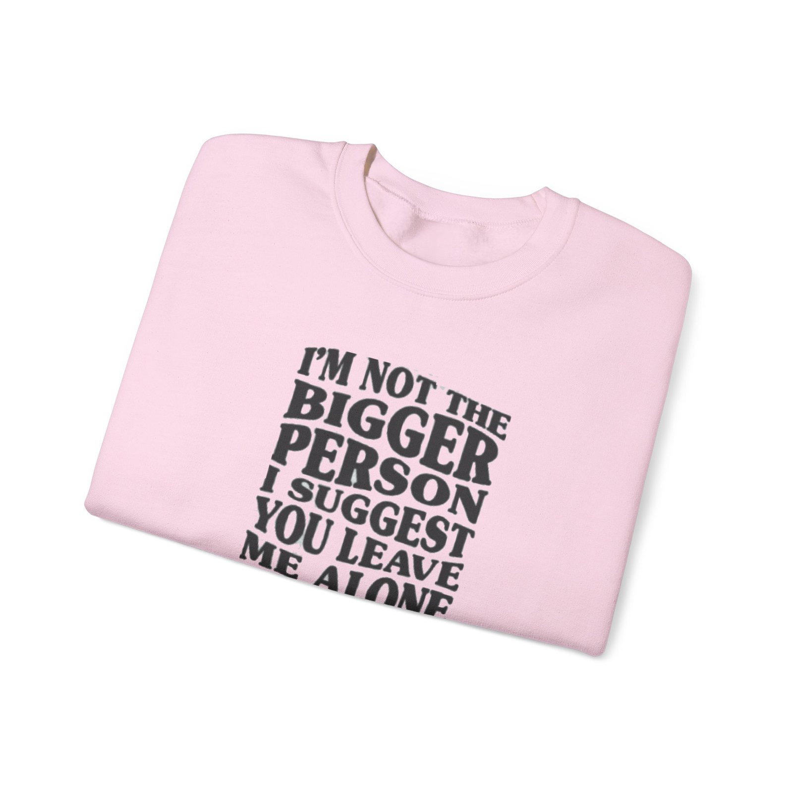 Funny Unisex Crewneck Sweatshirt - Leave Me Alone, Casual Wear, Gift Idea, Humor Clothing, Cozy Sweater, Perfect for Relaxation - Image 12