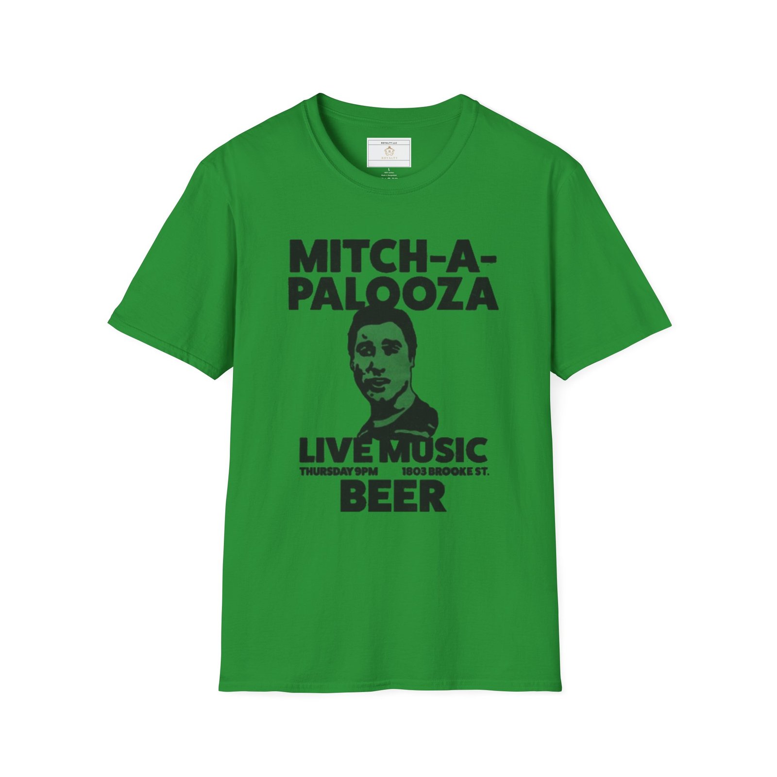 Mitch-a-Palooza Concert T-Shirt, Unisex Softstyle Tee for Music Lovers, Festival Apparel, Beer Enthusiasts, Event Merchandise, Unique Gift - Image 2