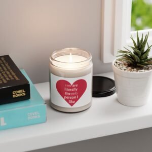 Love Letter Scented Candle | Heartwarming Gift | Romantic Home Decor | Perfect for Anniversaries, Weddings, Valentine's Day, Self-Care