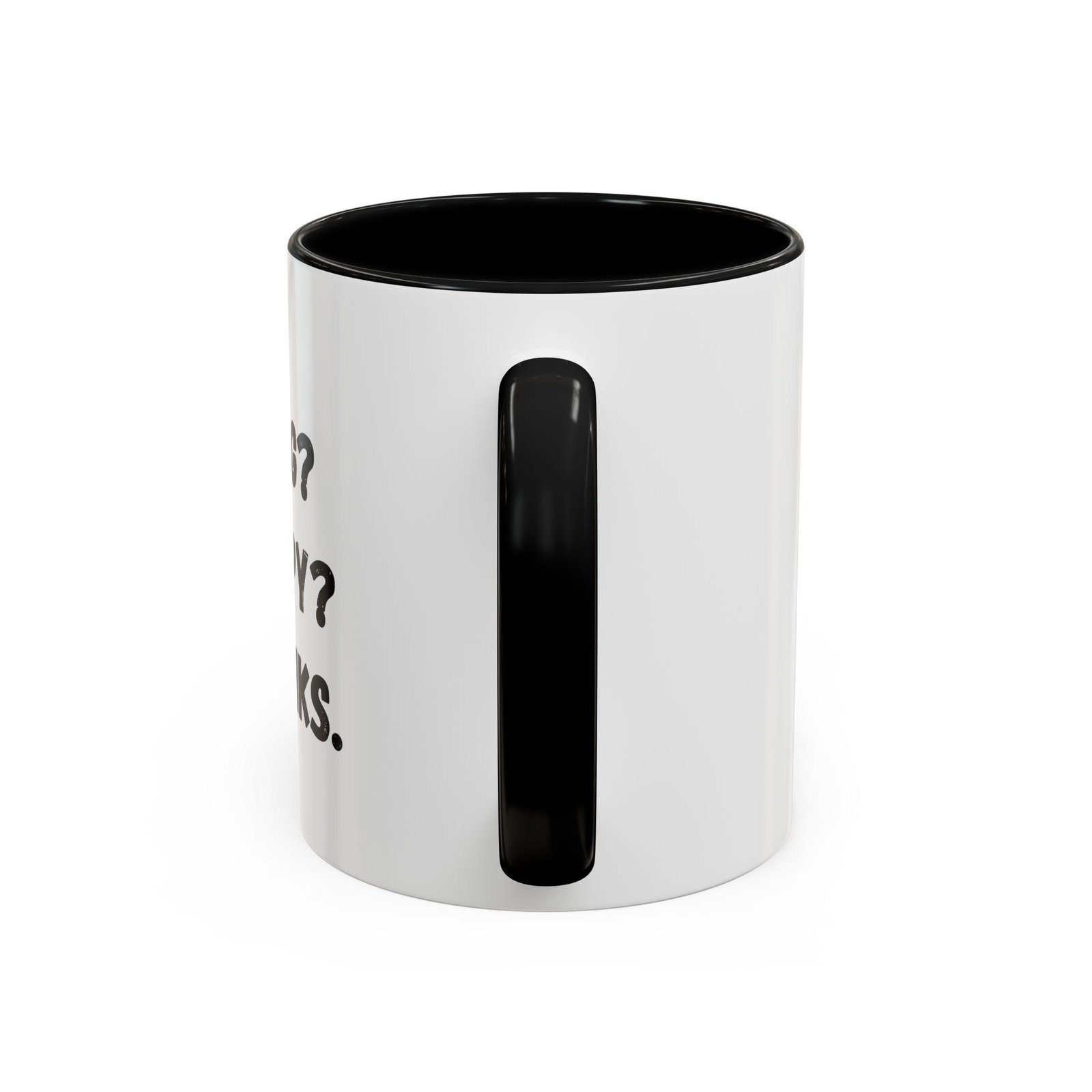 Own Nothing Coffee Mug - Funny Black Accent 11oz & 15oz, Gift for Minimalists, Coffee Lovers, Humor in Gift Ideas, Quirky Kitchen Decor - Image 3