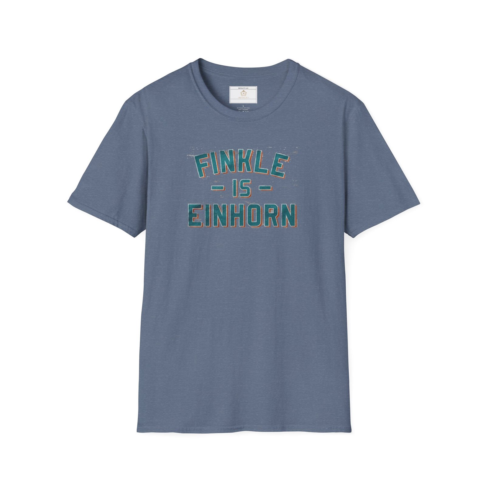 Finkle is Einhorn Unisex Softstyle T-Shirt, Funny Graphic Tee, Casual Outfit, Gift for Friends, Unique Vintage Style - Image 2