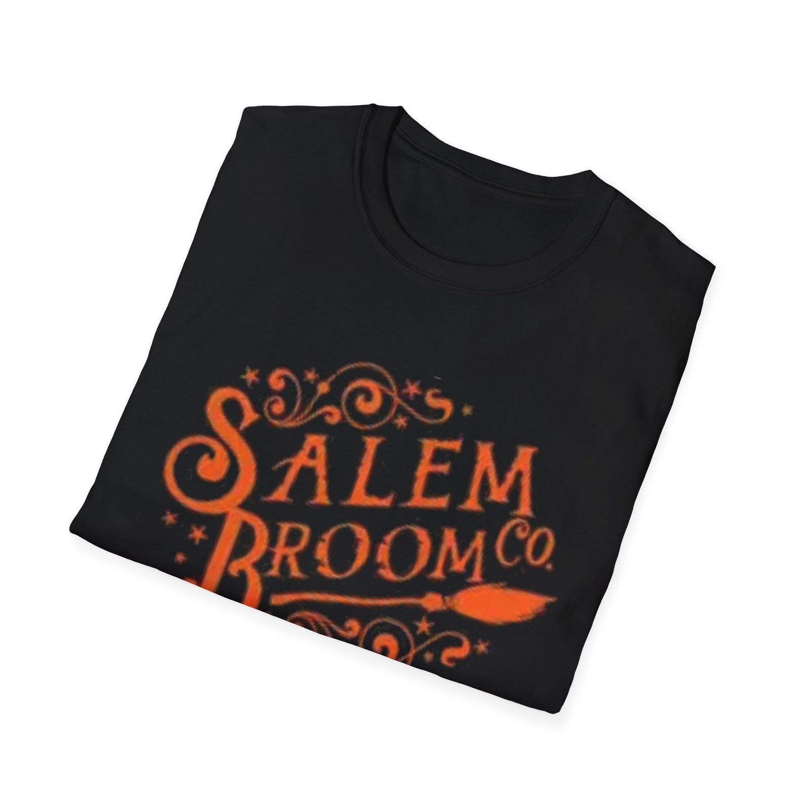 Salem Broom Co. Unisex T-Shirt | Vintage Halloween Tee, Fall Apparel, Gift for Witches, Cozy Style, Unique Graphic Tee - Image 5