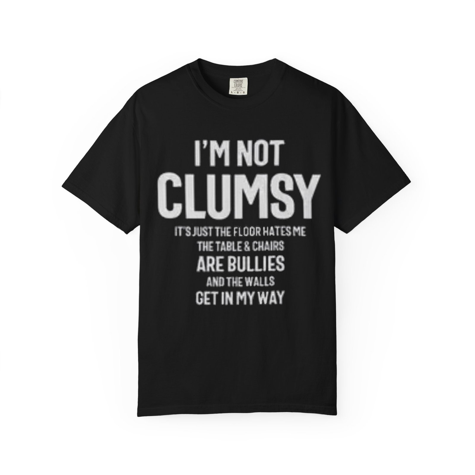 Funny Unisex Garment-Dyed T-shirt, Casual Humor Tee, Gift for Clumsy Friends, Birthday Shirt, Everyday Wear - Image 2