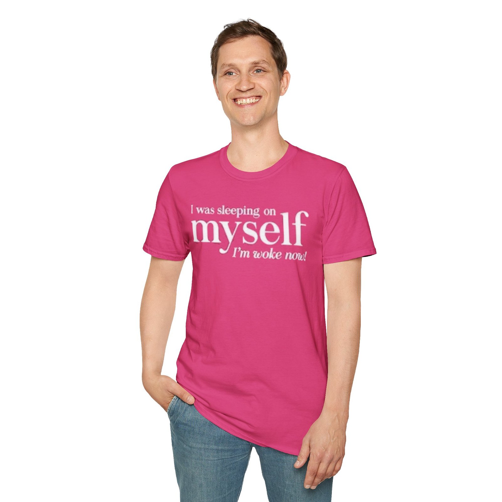 Wake Up Motivational T-Shirt, Inspirational Quote Tee, Positive Affirmation Shirt, Unisex Graphic Tee, Confidence Boost Apparel