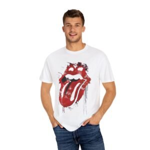 Rolling Stones Inspired Unisex T-Shirt, Music Lover Gift, Vintage Rock Tee, Concert Apparel, Casual Wear, Retro Style