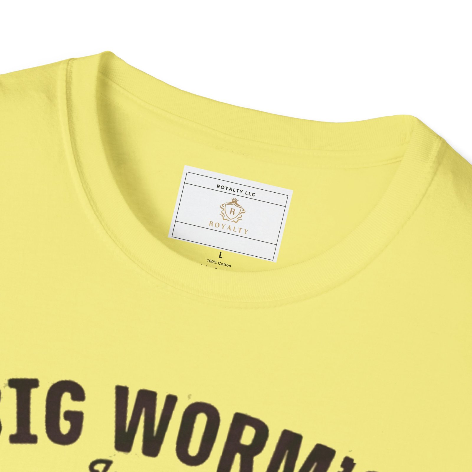 Big Worm's Ice Cream Unisex Softstyle T-Shirt | Fun Retro Tee | Summer Vibes, Gift for Ice Cream Lovers, Birthday, Father's Day - Image 4