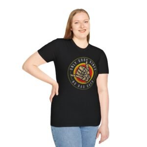 Good Vibes Unisex Softstyle T-Shirt, Motivational Tee, Casual Outfit, Gift for Friends, Summer Vibes, Positive Energy Shirt