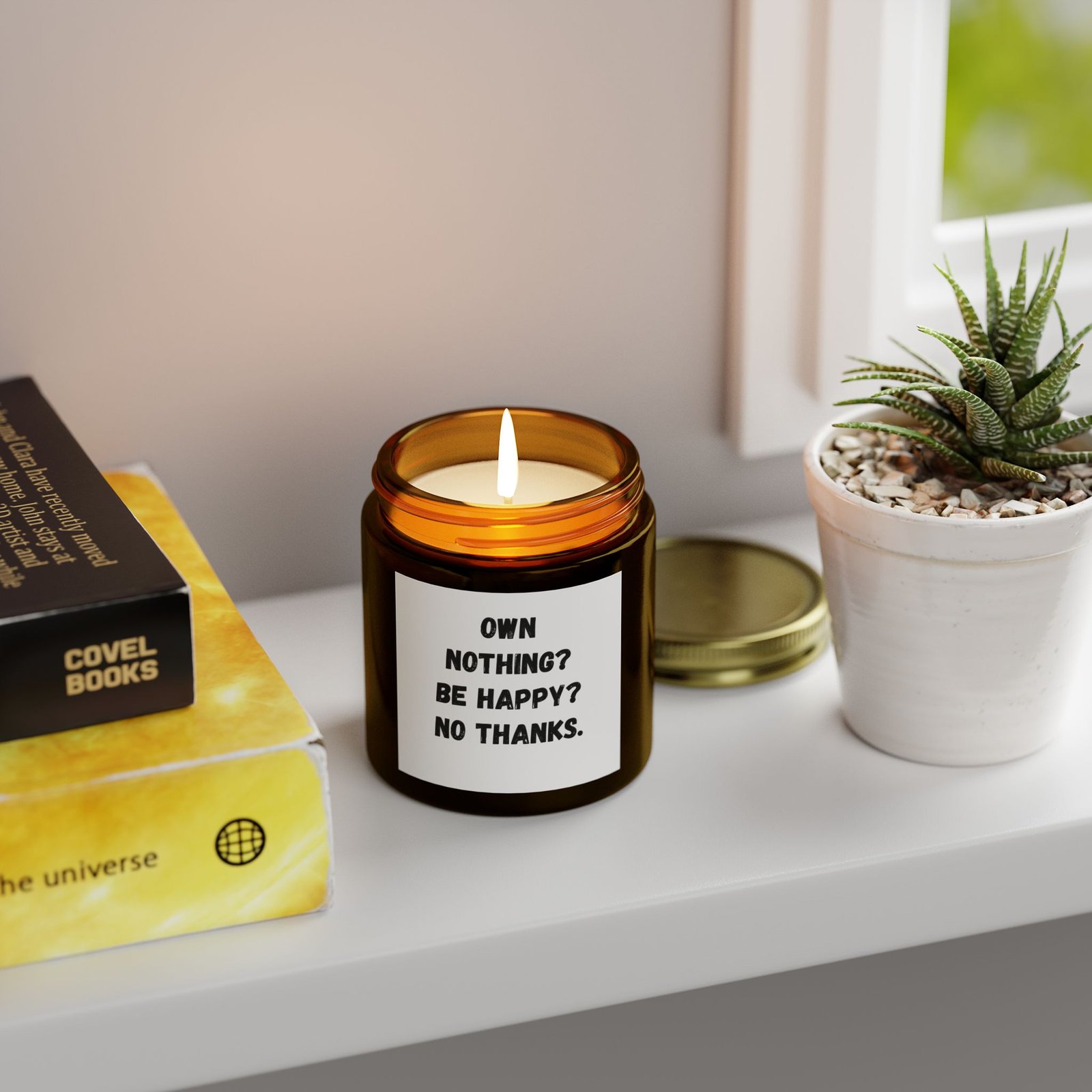 Scented Candles with Motivational Quotes, Cozy Home Decor, Mindful Living, Gift for Friends, Self-Care Items, Relaxation Candles - Image 55