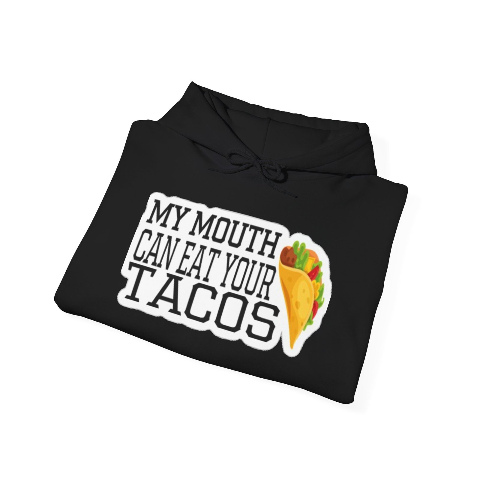 Funny Taco Hoodie - Unisex Heavy Blend™ Hooded Sweatshirt, Taco Lover Gift, Foodie Apparel, Casual Wear, Comfy Sweatshirt - Image 12