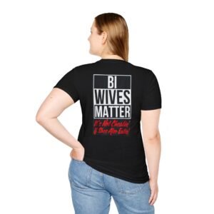 Inclusive Humor T-Shirt for LGBQT+ Pride, Gifts for Her, Casual Wear, Bi Awareness, Fun Apparel, Statement Tees