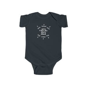 Cute Baby Bodysuit - "You Can Do This Dad" - Ideal for New Parents, Baby Showers, Fathers Day, Trendy Infant Clothing, Gift for Dads