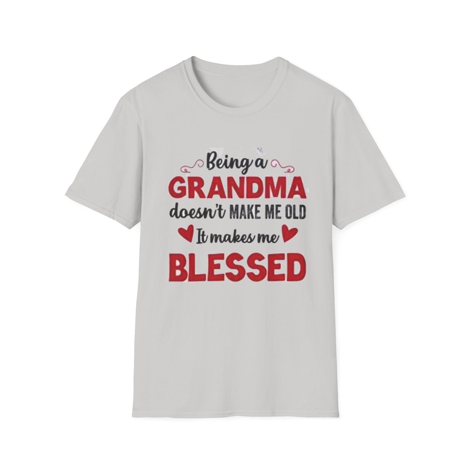 Grandma Blessed T-Shirt | Perfect Gift for Grandma, Family Gatherings, Mother's Day, Birthday Celebrations, Cozy Everyday Wear - Image 5