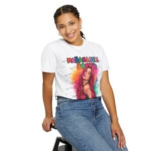 Colorful Unisex Graphic T-Shirt featuring Karol G, Perfect for Music Lovers, Concerts, Casual Wear, Gifts for Fans, Summer Outfits