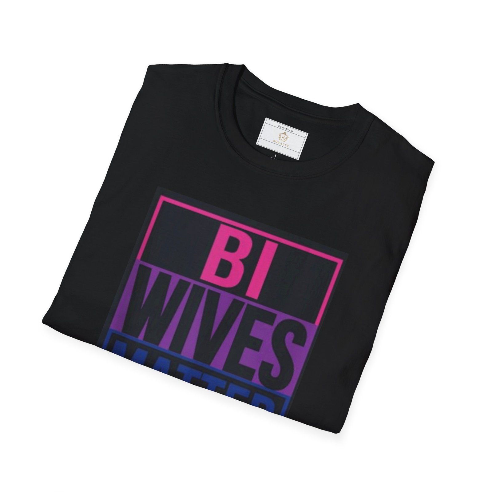 Bi Wives Matter T-Shirt, Unisex Pride Tee, LGBTQ+ Equality Shirt, Casual Graphic Top, Gift for Bi Wives - Image 5